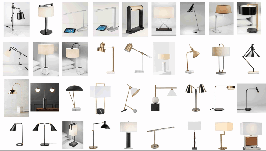 Modern Metal Desk Lamp