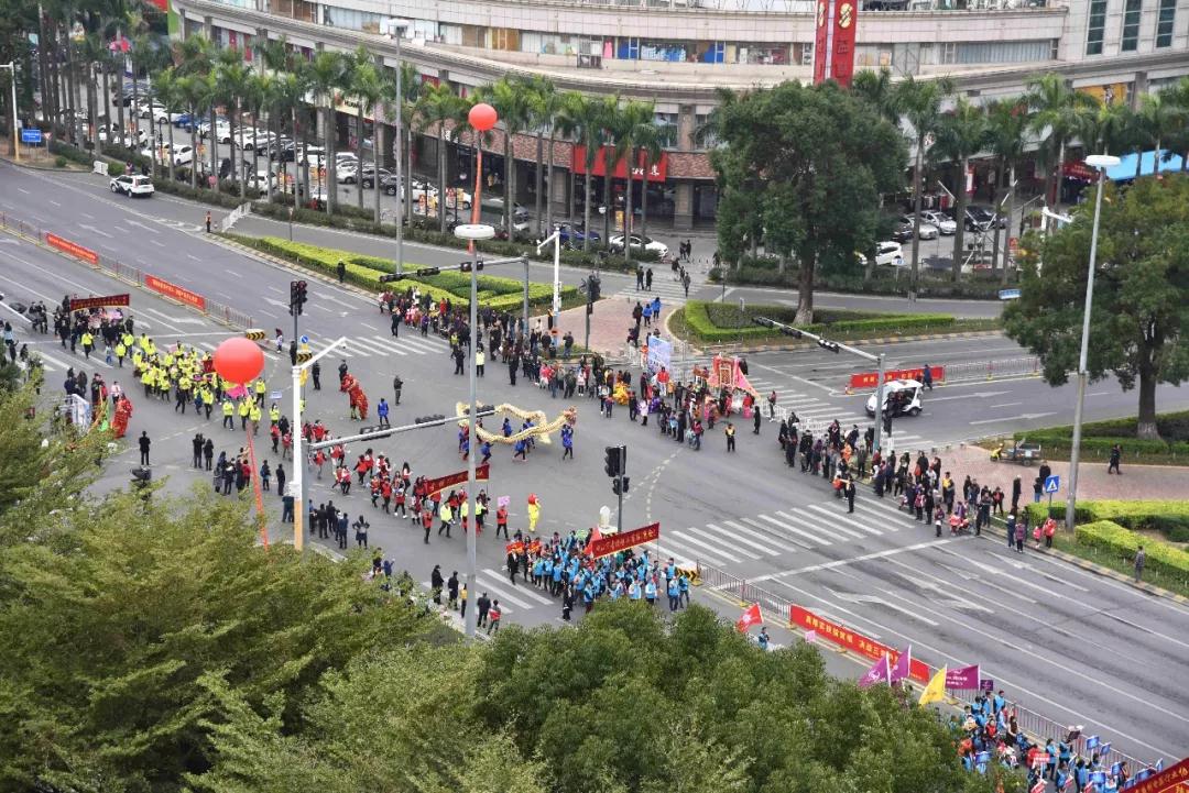 Millions People Attended Charity on 1st Jan. 2019 at Guzhen Town