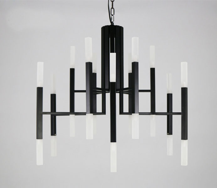 Modern Black Color Pendant Lamp Hanging Chandelier Lights with LED 