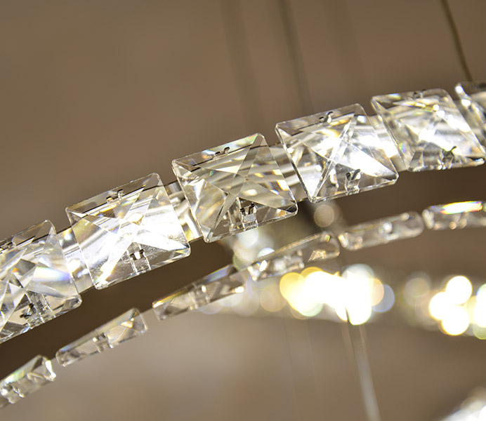 Led Modern K9 Crystal Chandelier Light with 110 V