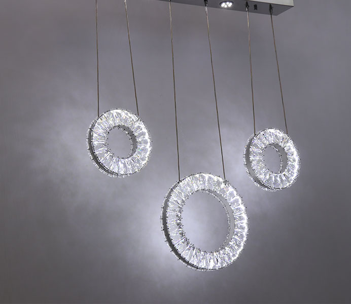 LED K9 Modern Crystal Chandelier Light Fixture to B2B