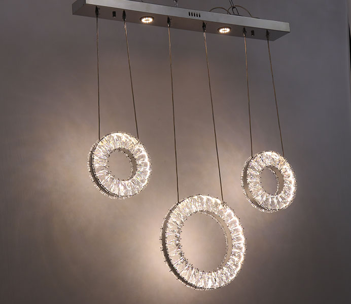 LED K9 Modern Crystal Chandelier Light Fixture to B2B