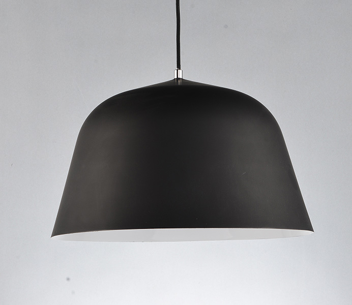 Black Color Simple Pendant Light for Kitchen  