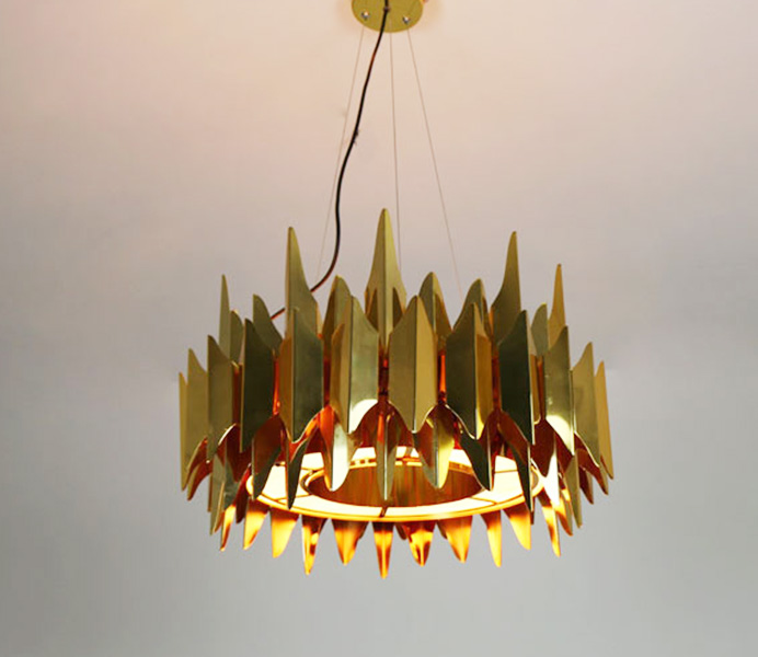 Hot Sale Designer Modern Pendant Lamp with Gold