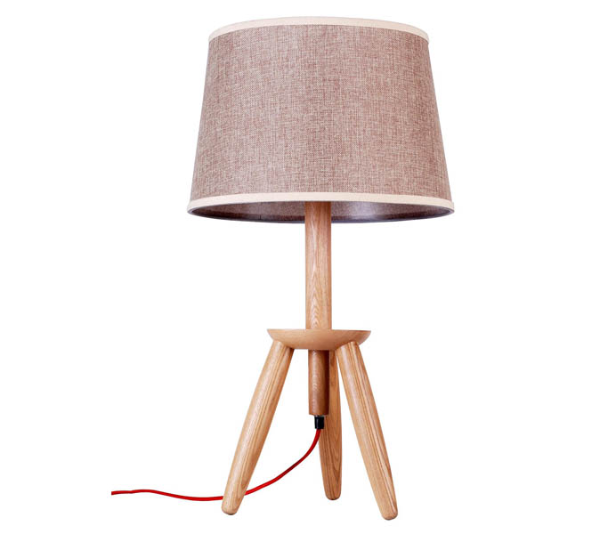 Timber Wooden Desk Lamp for Hotel Project 