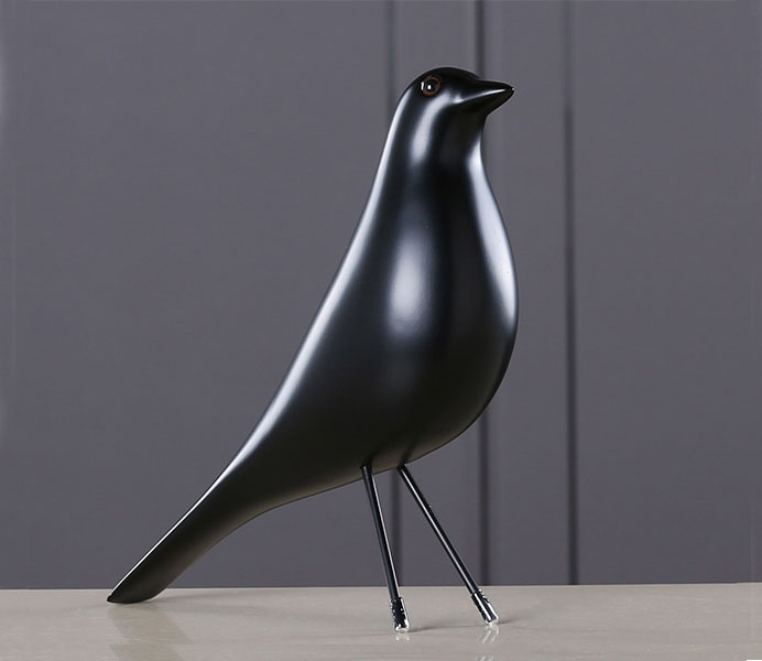 Modern Black White Bird with Europe Style 