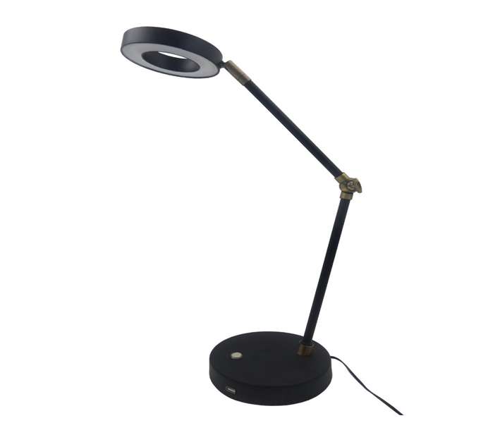 Black Modern Table Lamp with LED 5W 3000K