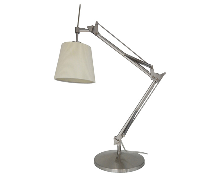 E27 Classic Table Lamp with Fabric Lampshade 