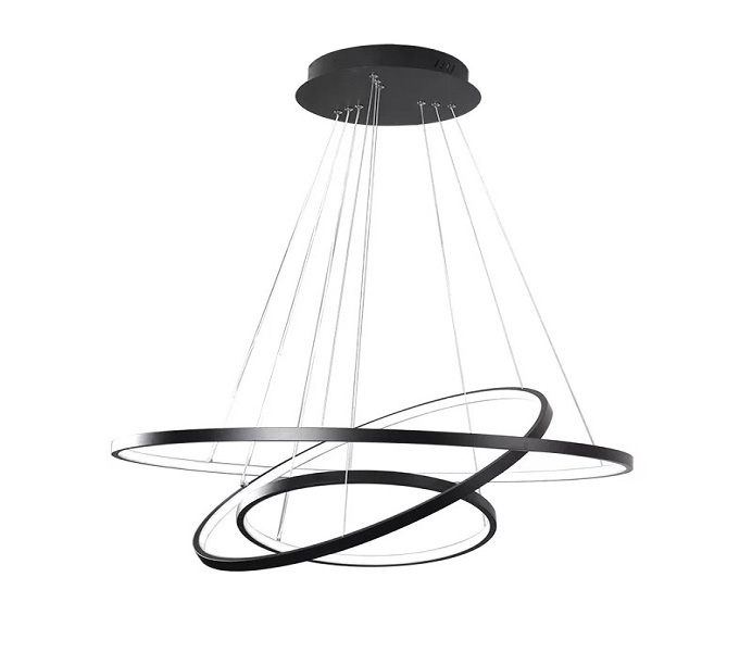 Ancillary 3-Ring LED Chandelier