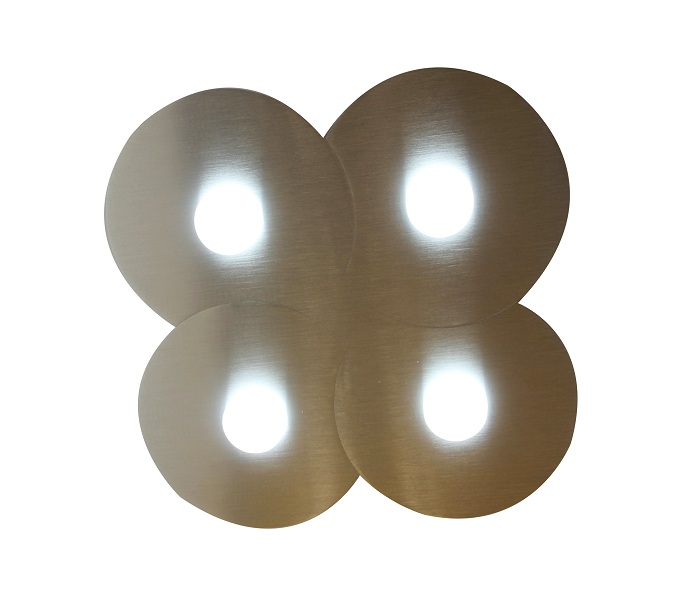 Brown Round LED Ceiling Wall Lamp with VDE Ceritification 