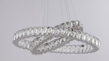 What Is The Difference Between LED Crystal Chandelier And Flat Panel Light?