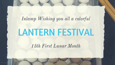 Inlamp Wish Everyone Happy Lantern Festival