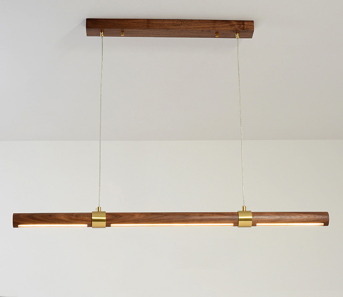 Hot Sale LED Wood Pendant Light for Kitchen Design
