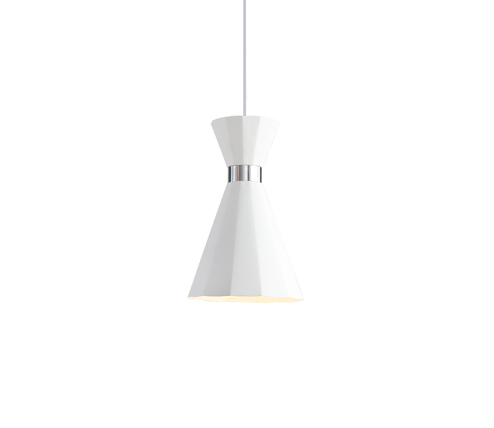 Simple White Aluminum Nordic Style Hanging Lamp Wholesale  