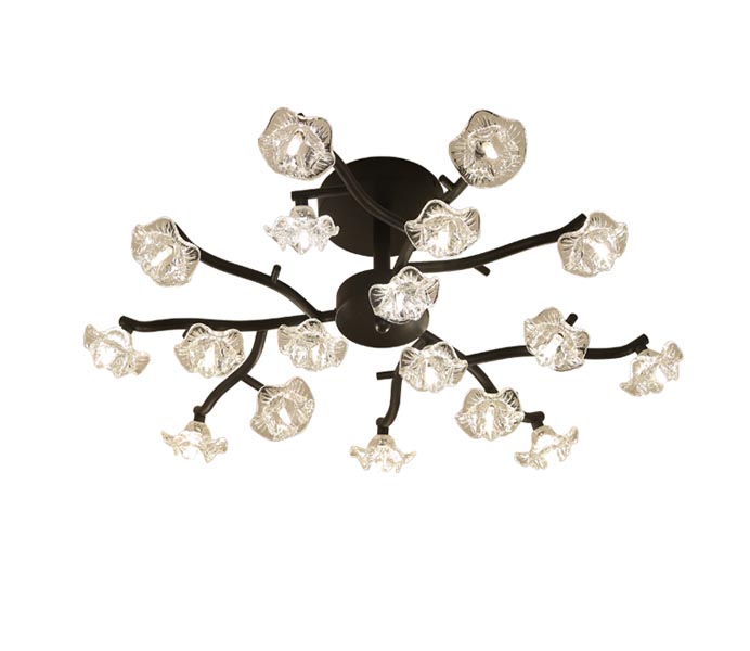 Gold 30 Heads Tree Branch Chandelier 
