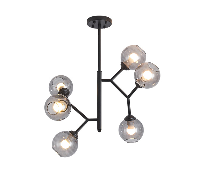 9 Lights Black Iron Tree Branch Chandeliers 