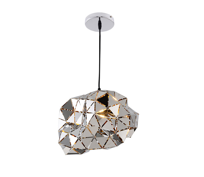 Creative Steel Chrome Dia400 Pendant Light with E27 