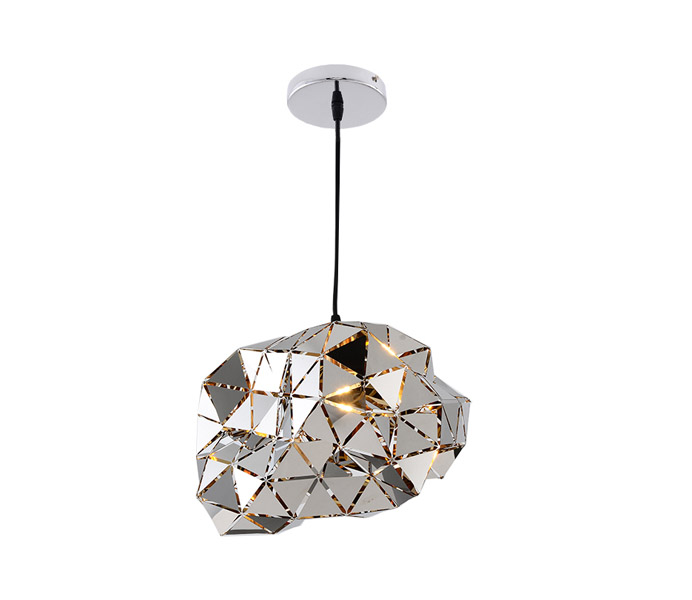 Creative Steel Chrome Dia400 Pendant Light with E27 