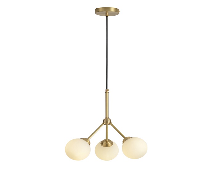 Dia 380 Brass Pendant Light with G9 