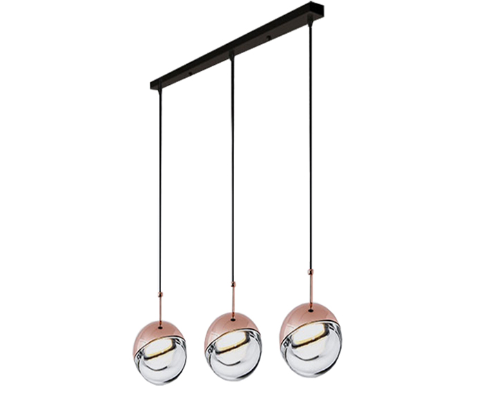 Dia100 Iron G4 Pendant Lights with Acrylic 