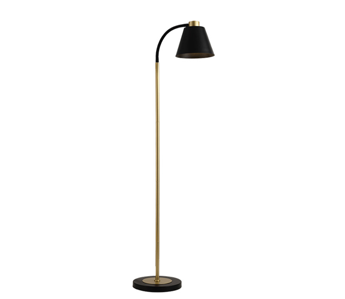 Modern Iron Floor Lamp with Marble Base